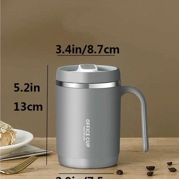 NEW STAINLESS STEEL TUMBLER WHITE COLOR - Picture 2 of 12